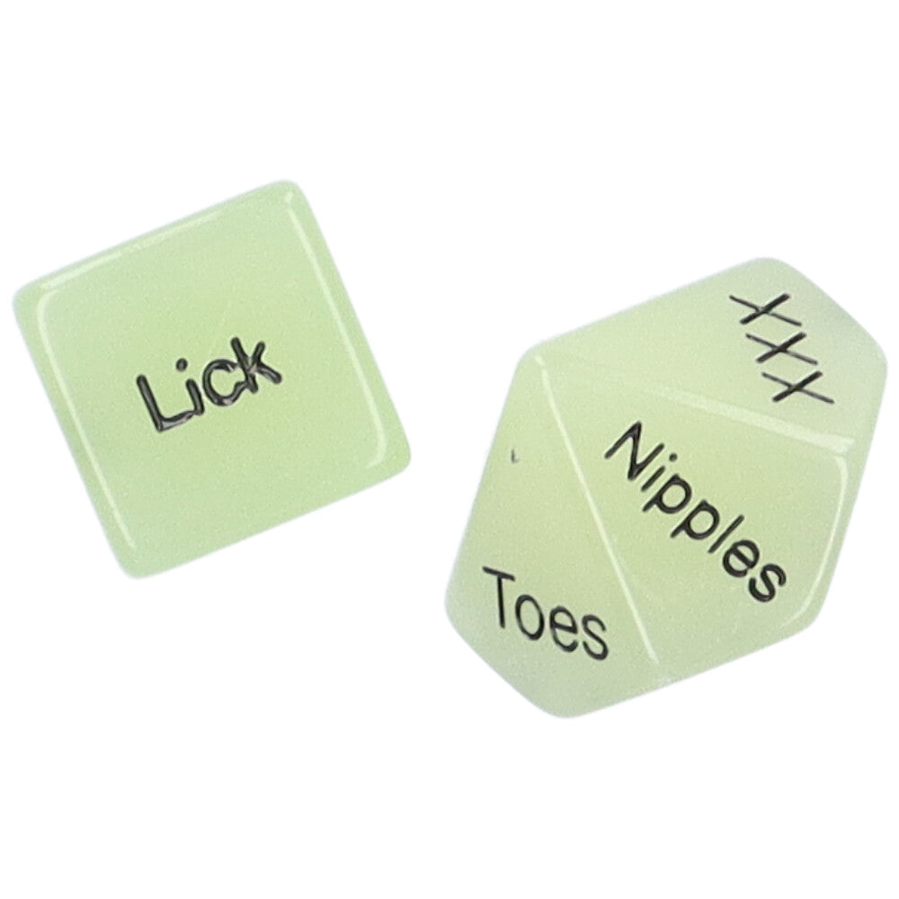 Glow-in-the-Dark Sex Dice – TooTimid.com