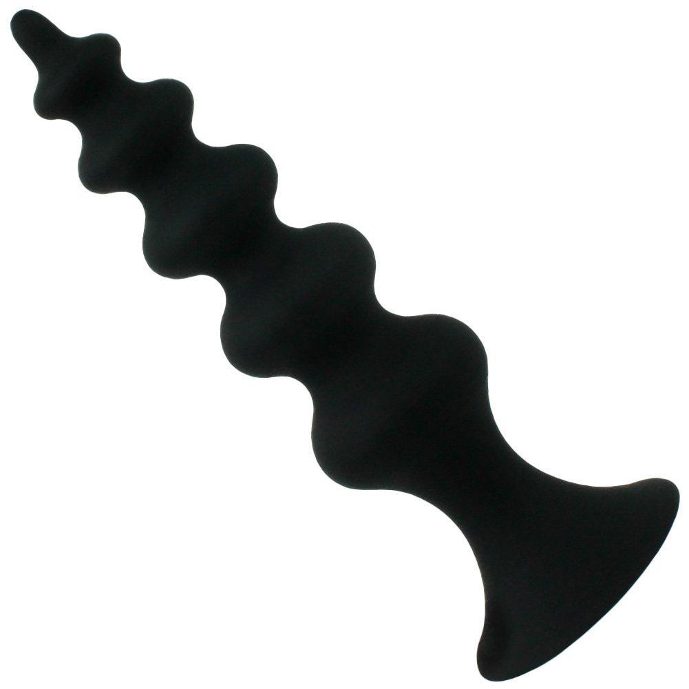 Beaded Silicone Anal Plug | Suction Cup Anal Toy – TooTimid.com