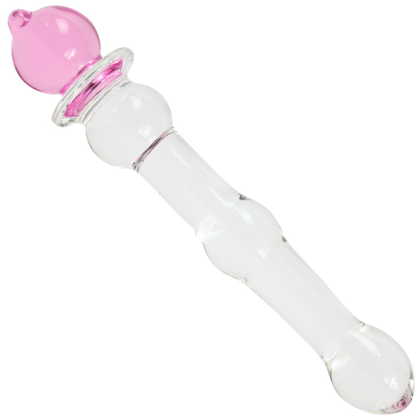 Glass Beaded Dildo or Anal Toy Glass Massagers
