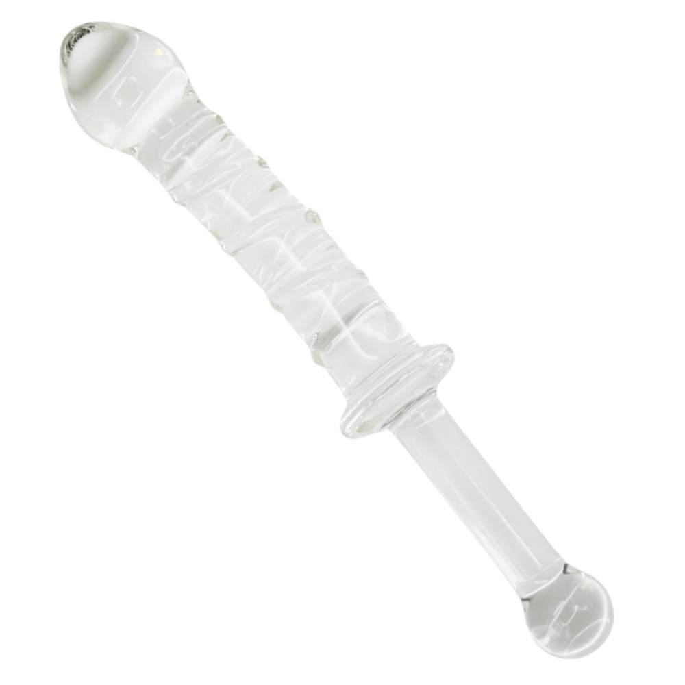 Glass Dildo With Handle – TooTimid.com