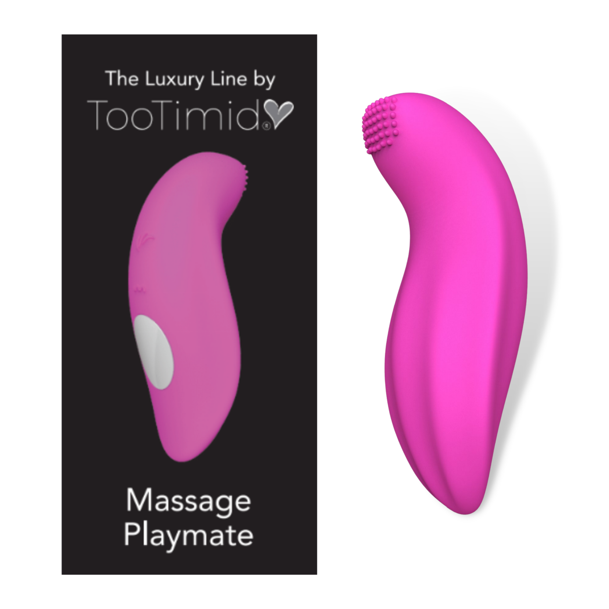 Massage Playmate Rechargeable Silicone Clit Vibe