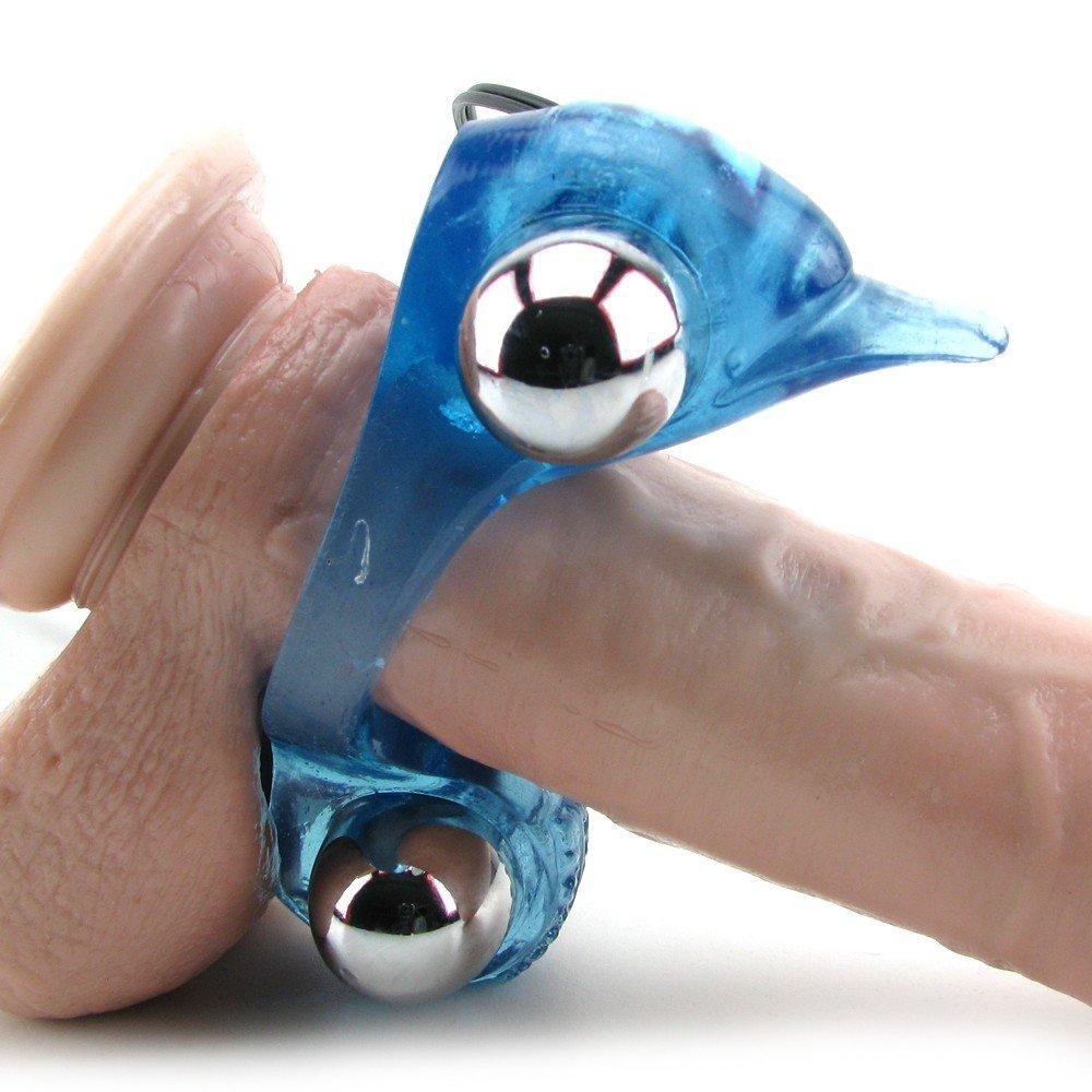 Diving Dolphin Ring | Dual-Bullet Vibrating Cock Ring – TooTimid.com