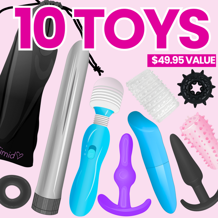 10 Sex Toys $49.95 Value