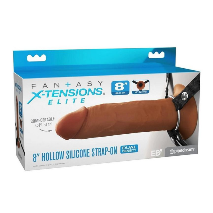 Fantasy X-Tensions Elite Dual Density Hollow Strap-on