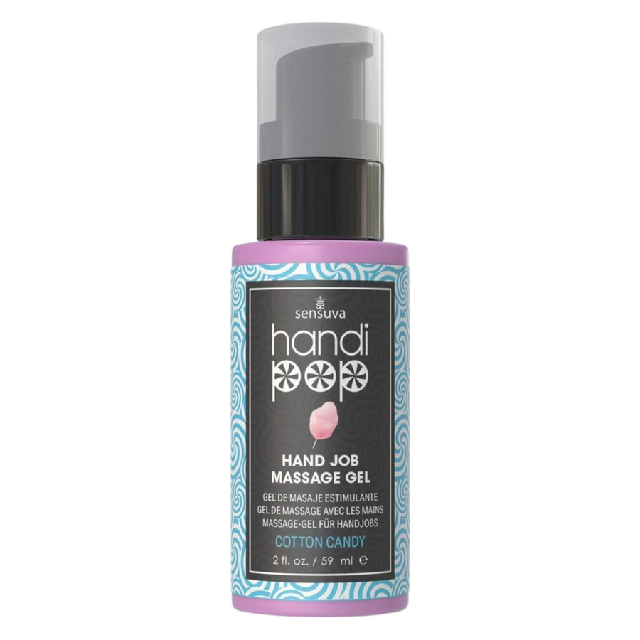 HandiPop Edible Hand Job Massage Gel Cotton Candy 2oz
