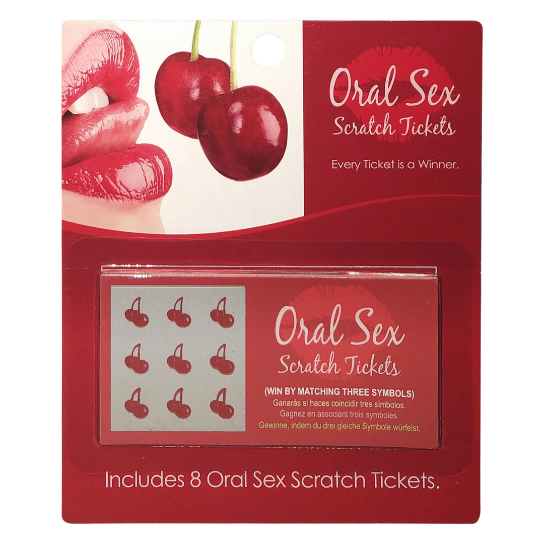 Oral Sex Scratch Tickets Pack