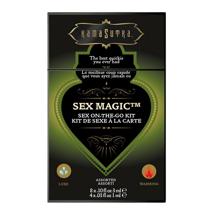 Kama Sutra Sex Magic Sex-To-Go Kit as seen inside of box