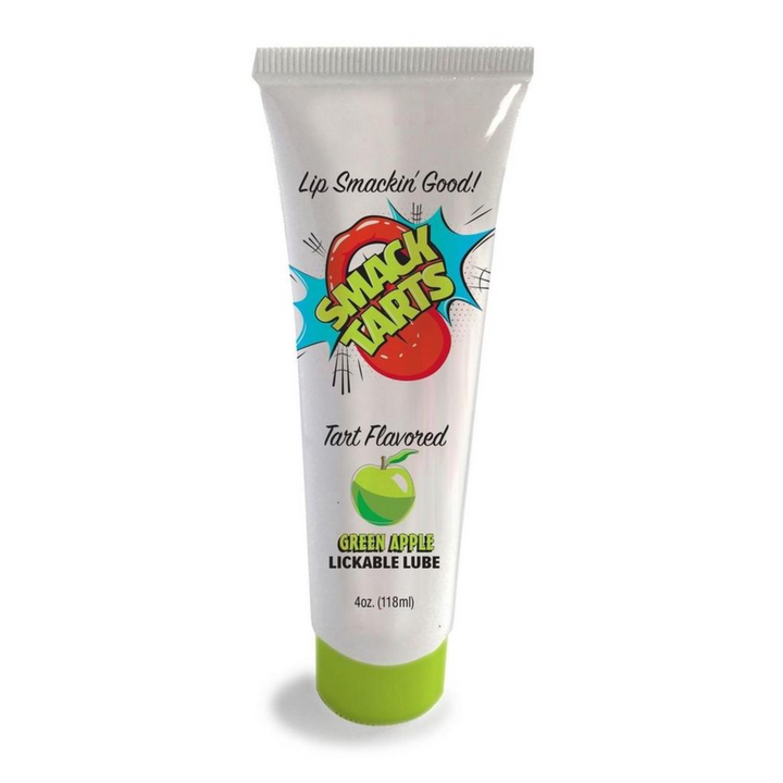 Smack Tarts Lickable Oral Gel Lubricant 4oz - Sour Green Apple
