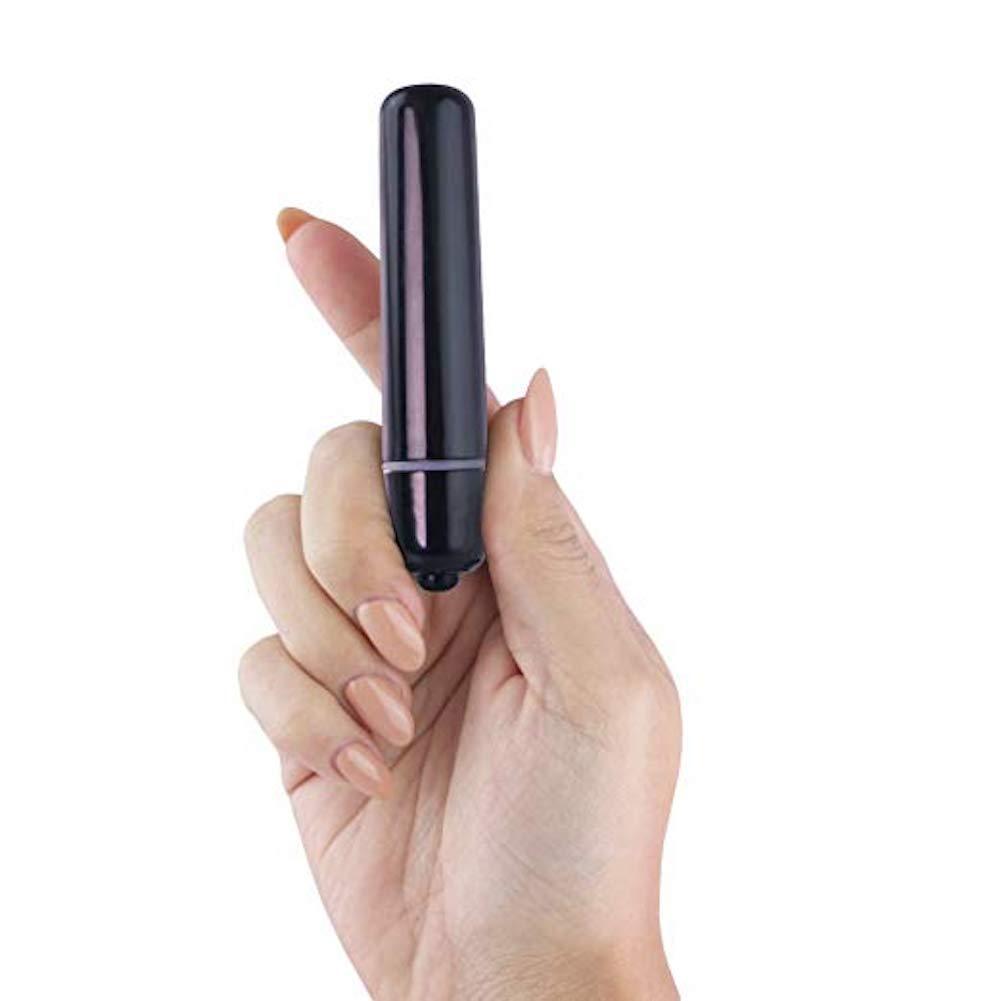 slim black vibrating bullet