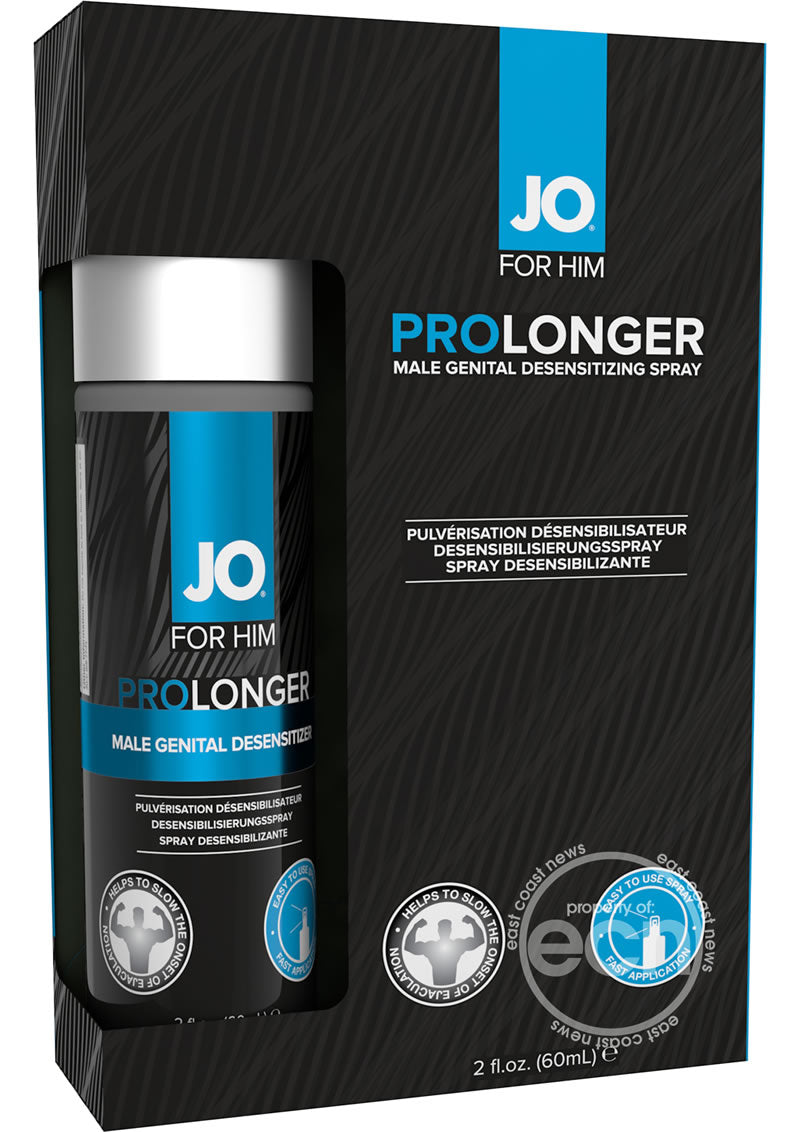 JO Prolonger Desensitizing Spray with Benzocaine 2oz