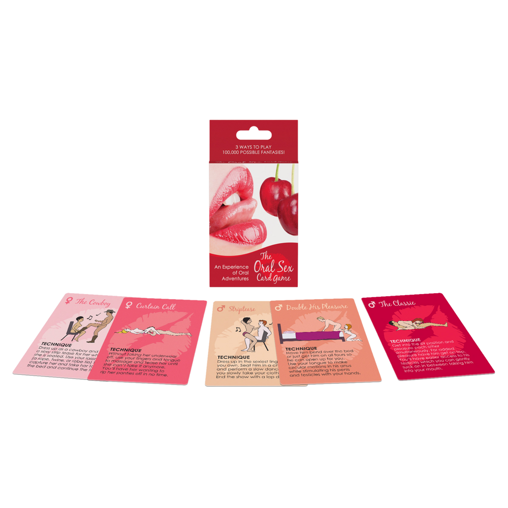 The Oral Sex Card Game - Adult Games