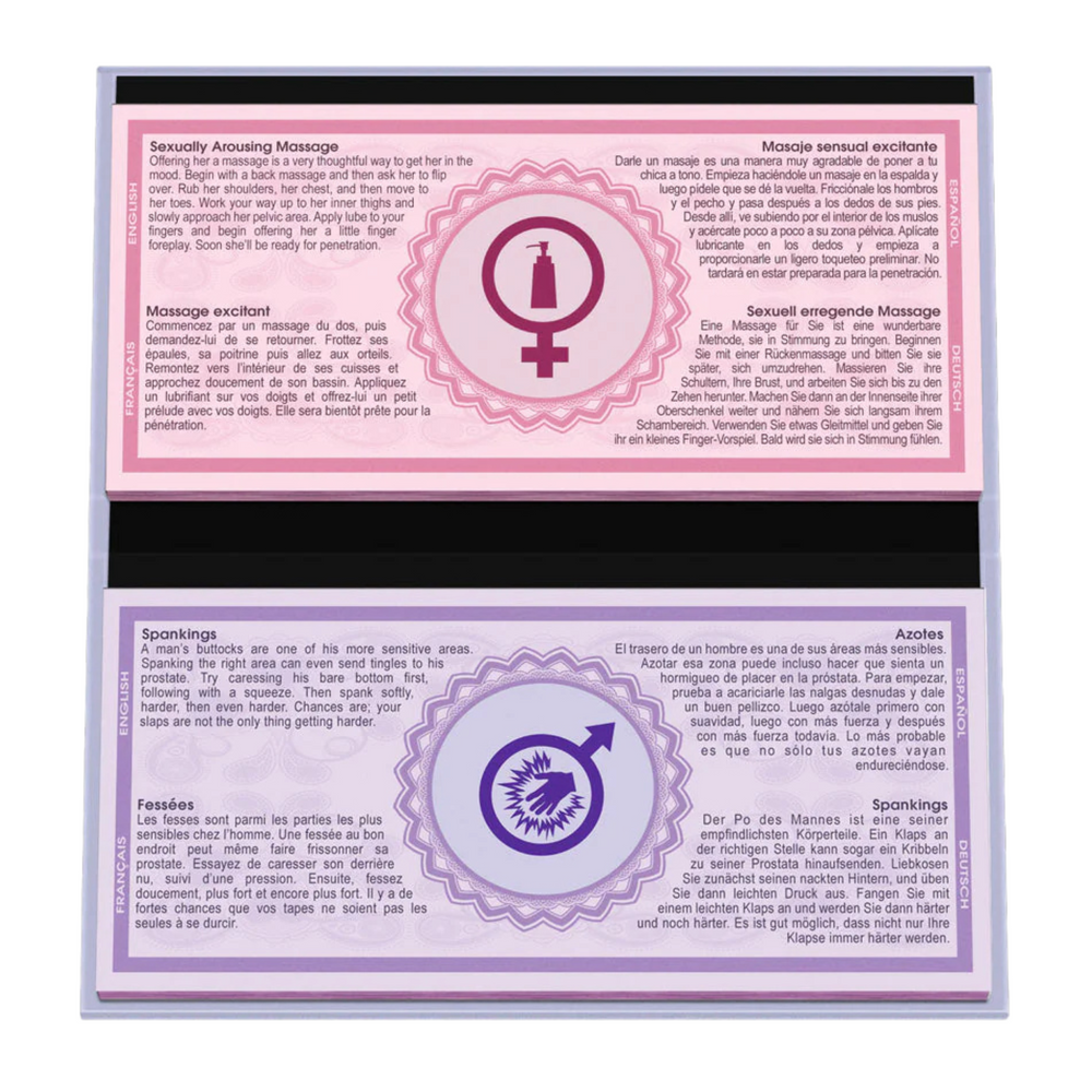 Kama Sutra Sexual Tip Cards - A Year Worth Of Tips For Him & Her! - Adult Games