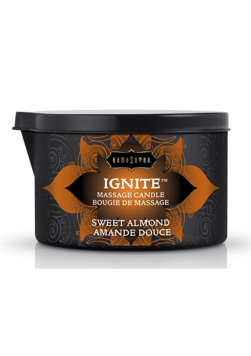 Kama Sutra Ignite Massage Candle Sweet Almond 6oz