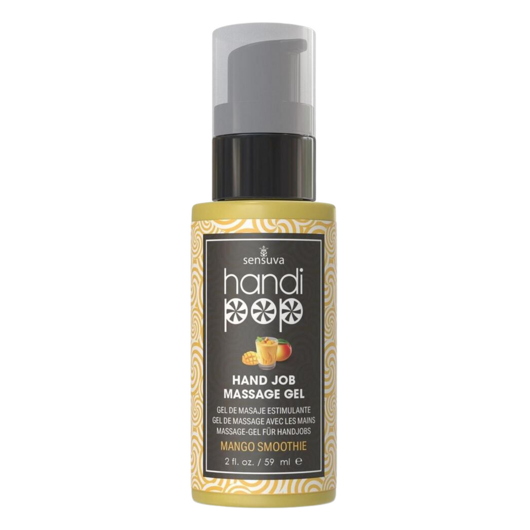 HandiPop Edible Hand Job Massage Gel Mango Smoothie 2oz
