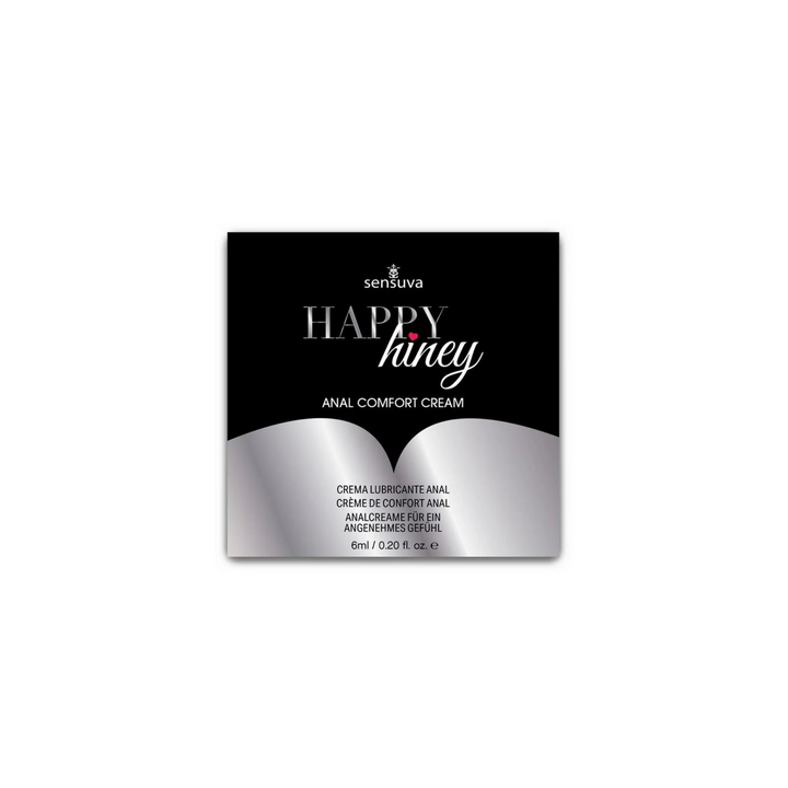 Sensuva Happy Hiney Anal Comfort Cream 6ml packet 
