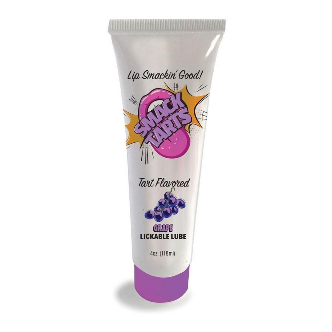 Smack Tarts Lickable Oral Gel Lubricant 4oz - Sour Grape
