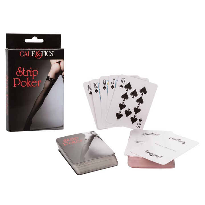 Strip Poker Card Game Box with deck