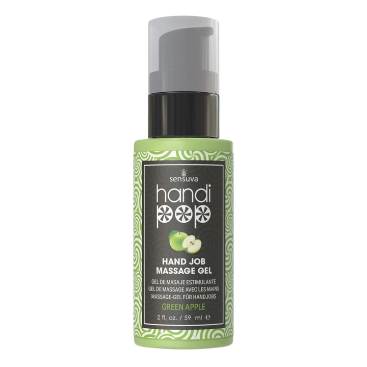 HandiPop Edible Hand Job Massage Gel Green Apple 2oz
