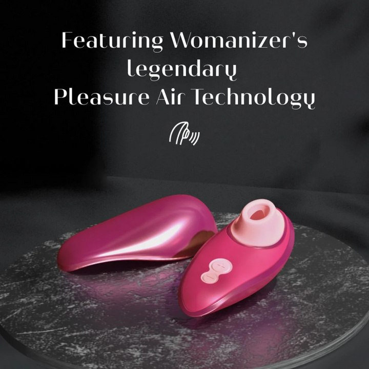 featuring Womanizer's legendary air pleasure air technology