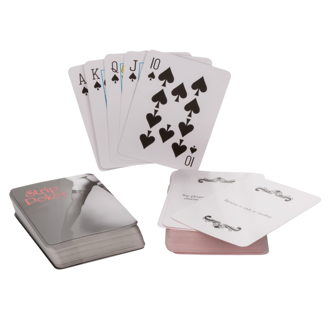 Strip Poker Card Game deck