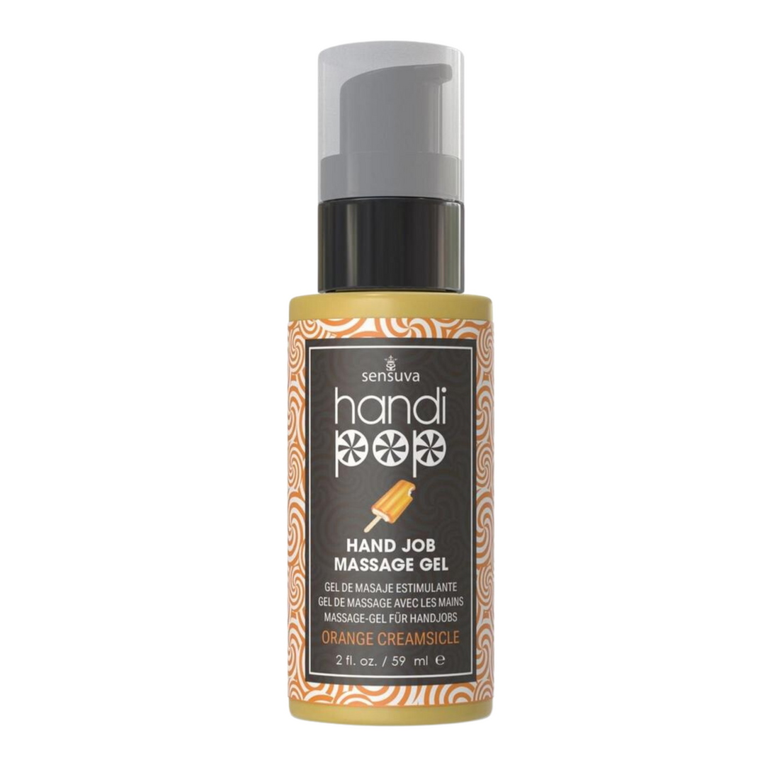 HandiPop Edible Hand Job Massage Gel Orange Creamsicle 2oz