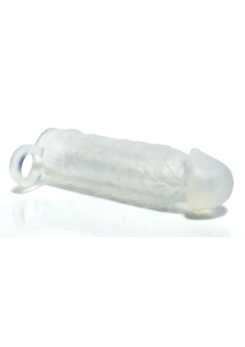 clear silicone penis extender by Boneyard Meaty 