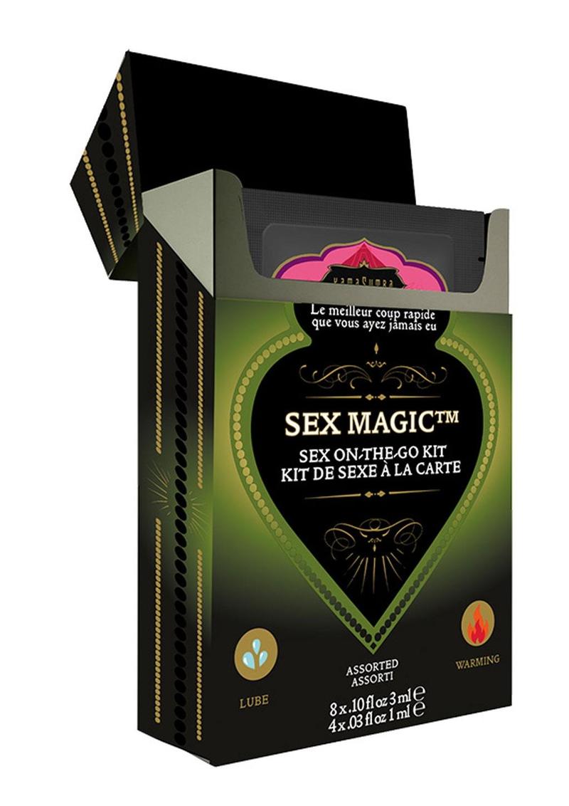 Kama Sutra Sex Magic Sex-To-Go Kit
with lid opened 