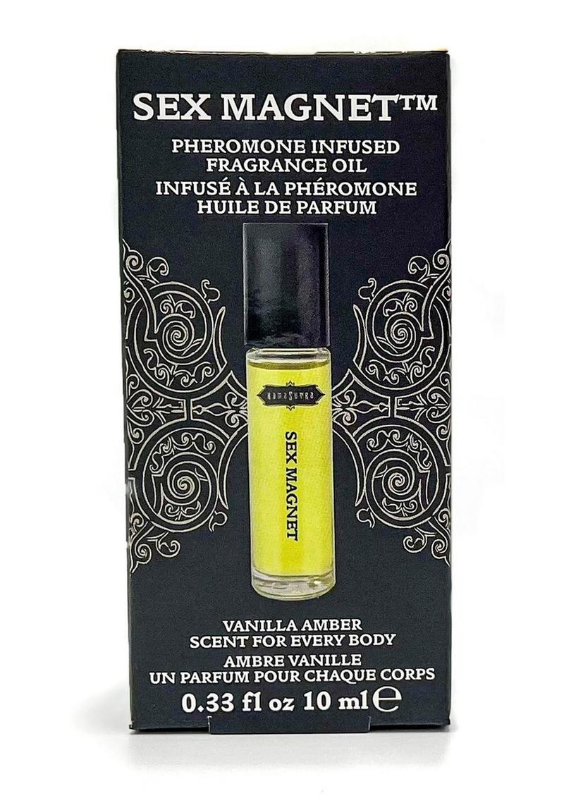 Kama Sutra Sex Magnet Pheromone Roll On - Vanilla Amber as seen in packaging