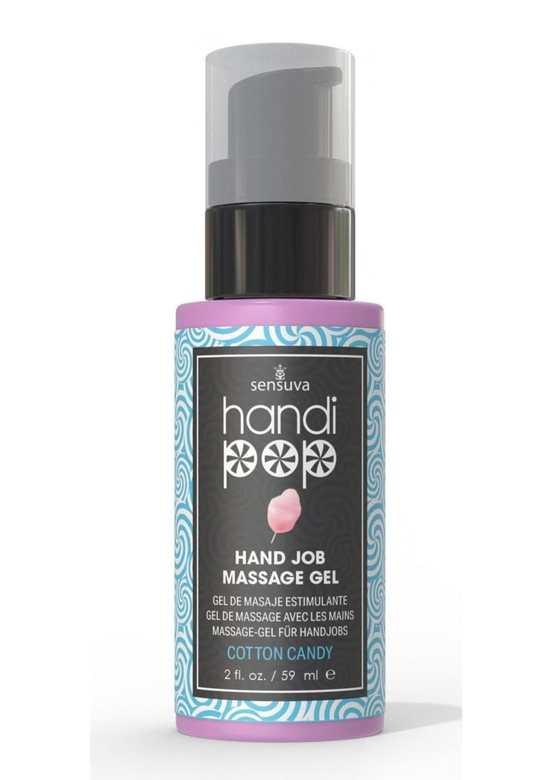 HandiPop Edible Hand Job Massage Gel Cotton Candy 2oz