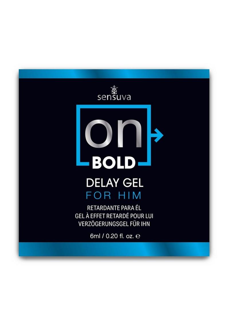 On Bold Delay Gel For Him 6ml Packet