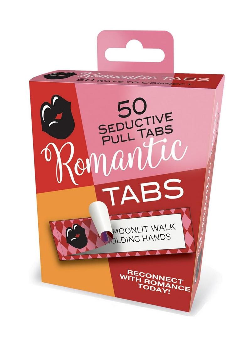 frontside of Romantic Tabs Couples Game box