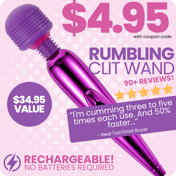 Black Friday Special - $4.95 rumbling wand November 2024