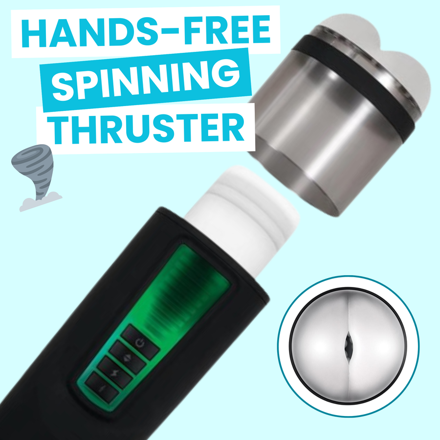 hands-free spinning thruster