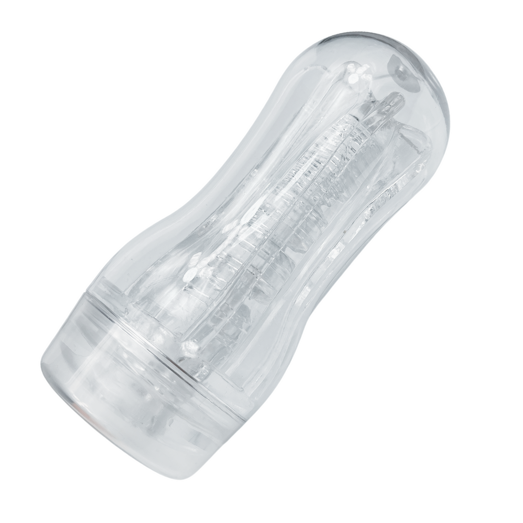 clear masturbator in hard case