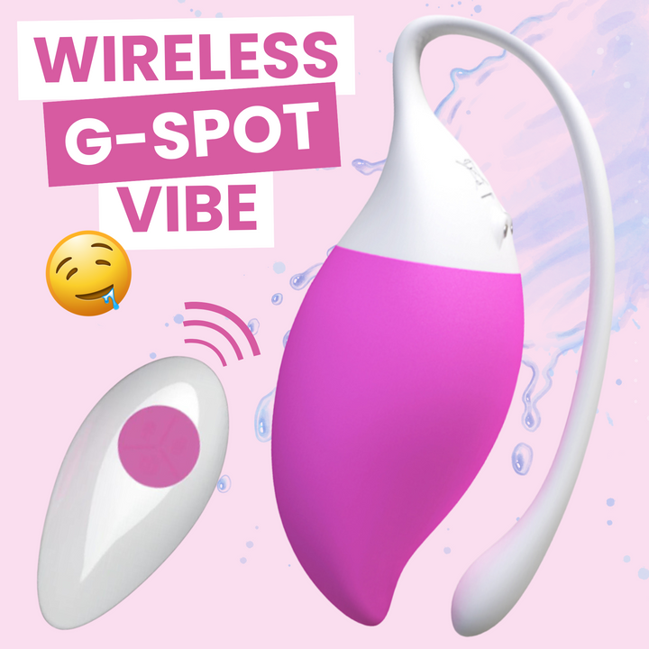 WIRELESS G-SPOT VIBES. drooling emoji