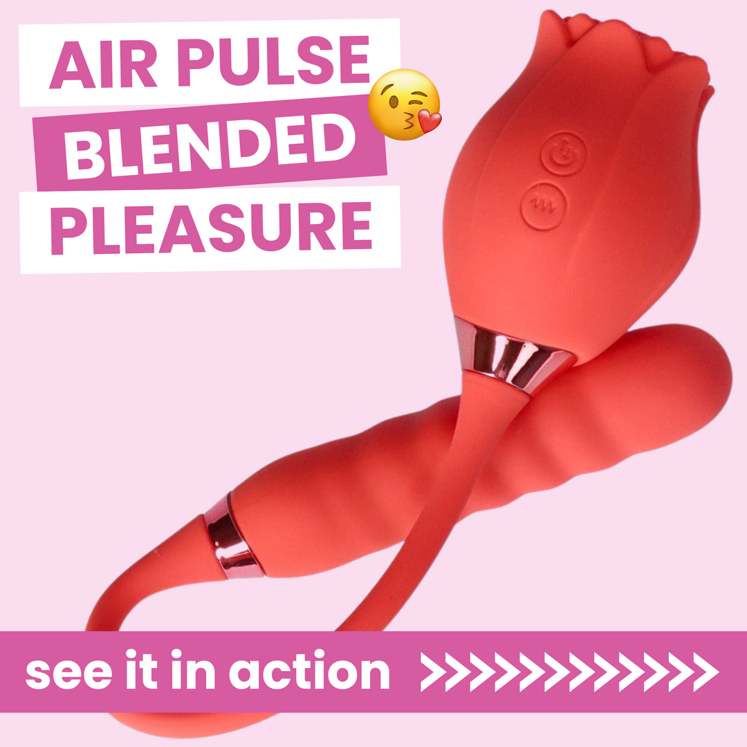 Air pulse blended pleasure - see it in action