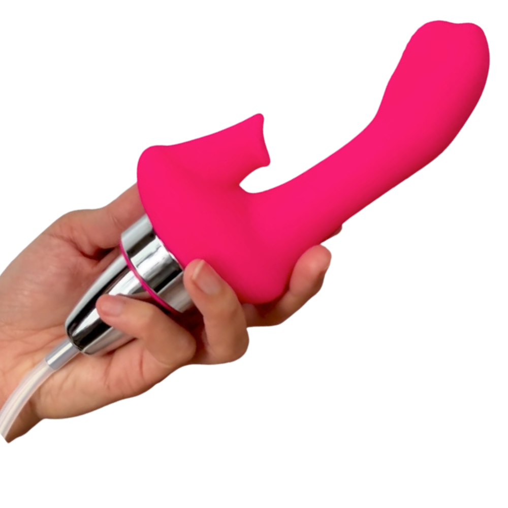 Extra Strong Clit Sucking G-Spot Vibrator For Intense Toe Curling Orgasms!