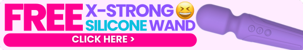 Free x-strong silicone wand in purple - click here