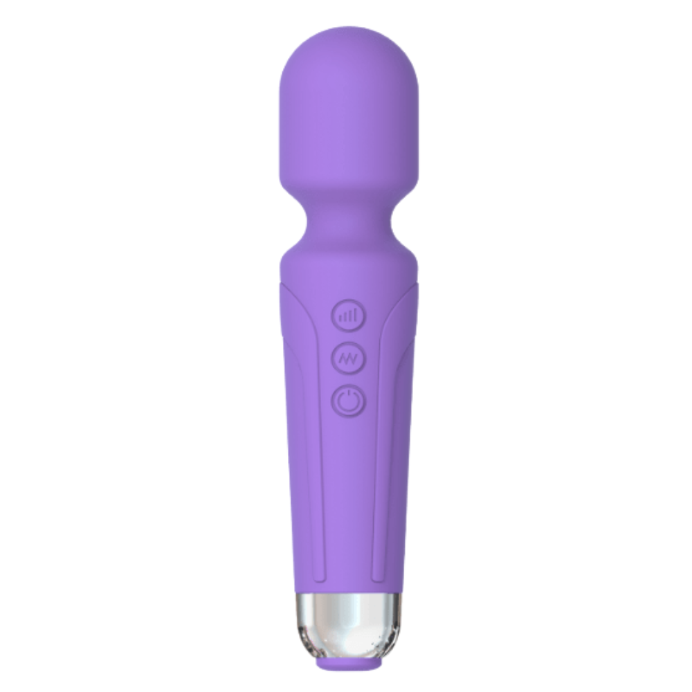 Purple Silicone Power Wand Massager from TooTimid