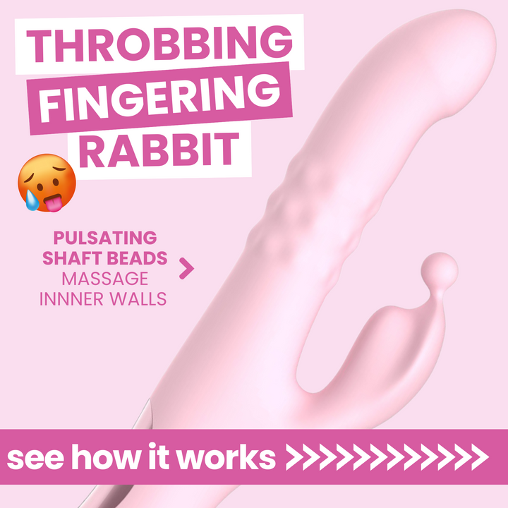 THROBBING FINGERING RABBIT. hot emoji. see how it works >>>>