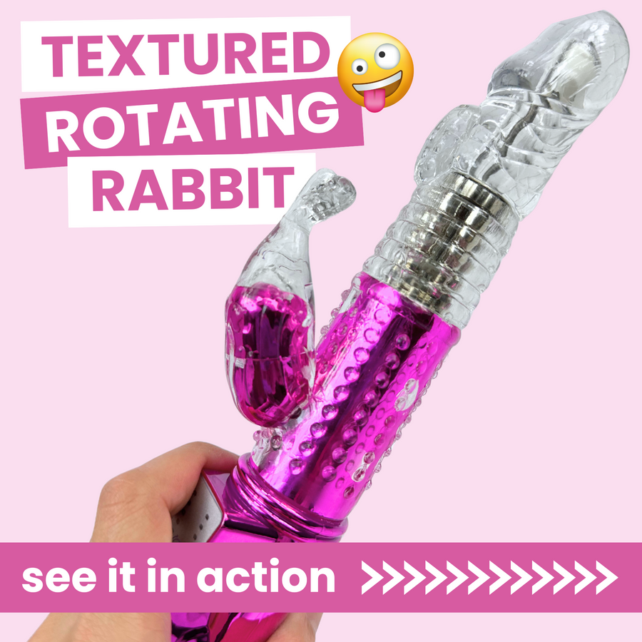 Textured rotating rabbit - see it in action