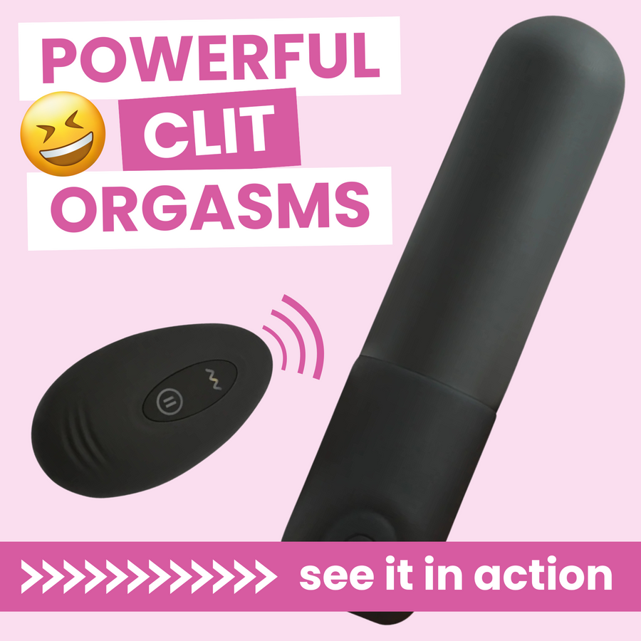 Powerful clit orgasms - see it in action!