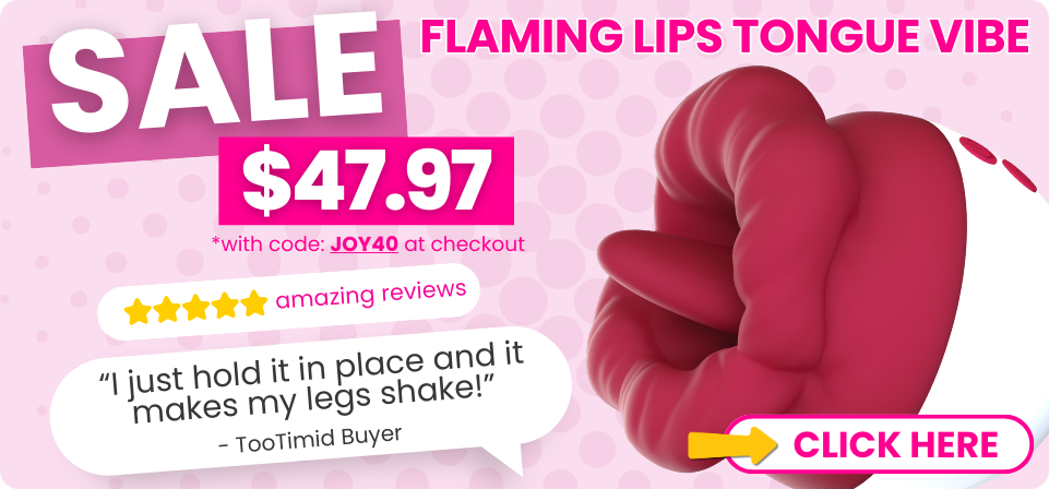 Flaming lips tongue vibe - sale - $49.97