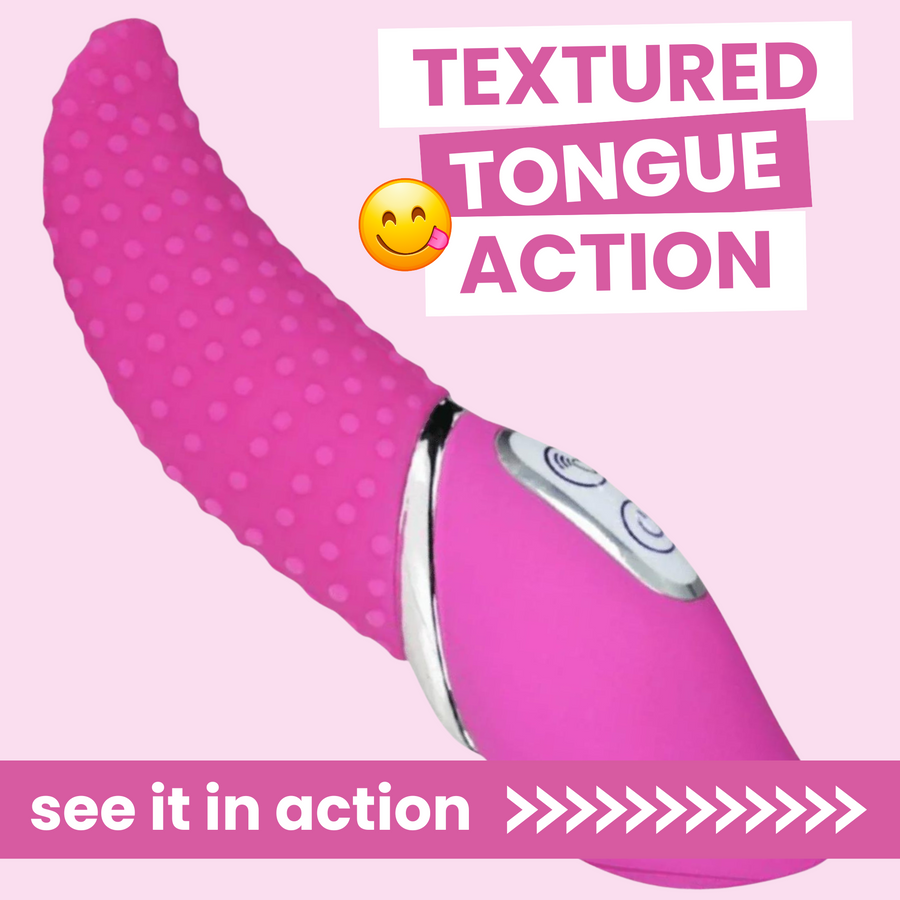 Textured tongue action - see it in action