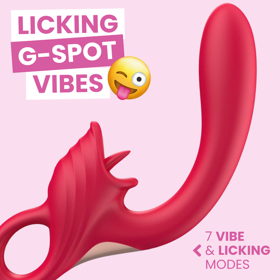 LICKING G-SPOT VIBES. silly emoji