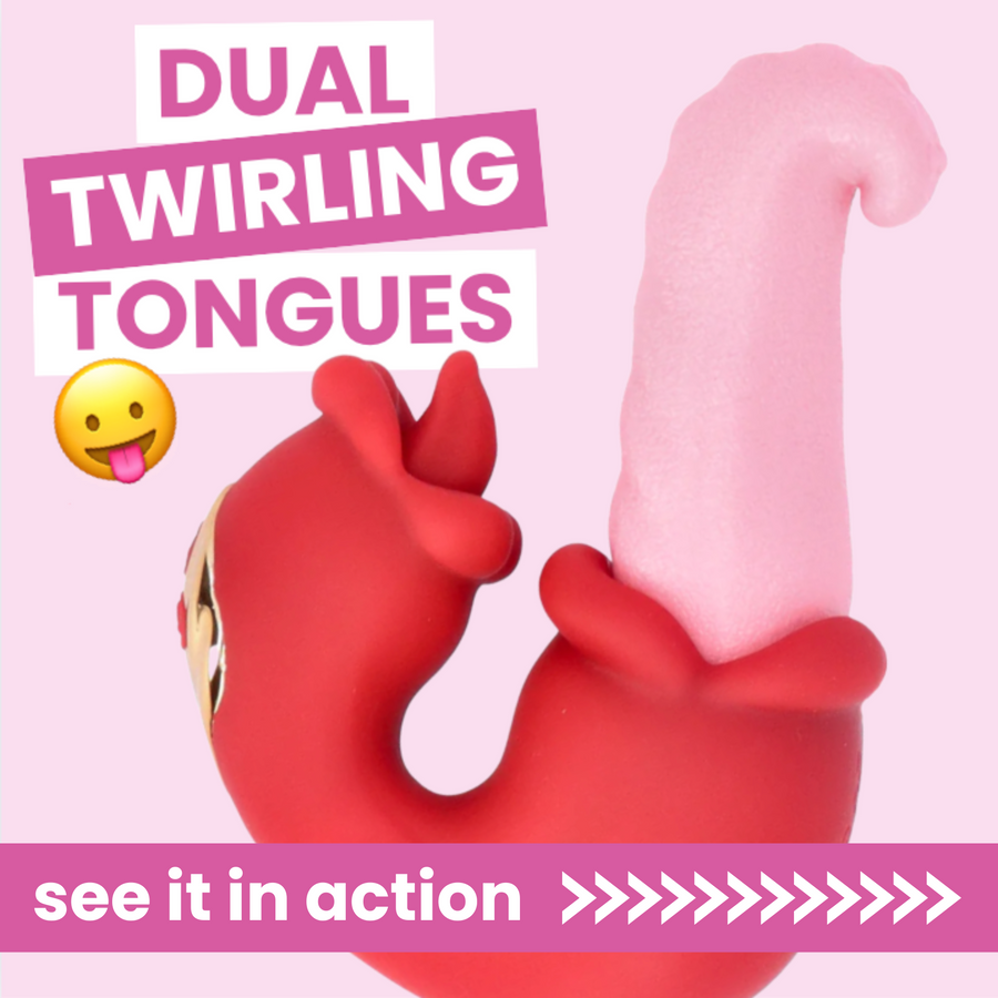 Dual Twirling tongues see it in action >>>>>