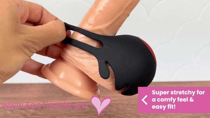 Sila Cock Ring & Vibrating Ball Sack Massager - From Quick Finishes To Lasting Longer!