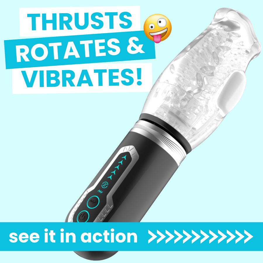 Thrusts, rotates, and vibrates. See it in action