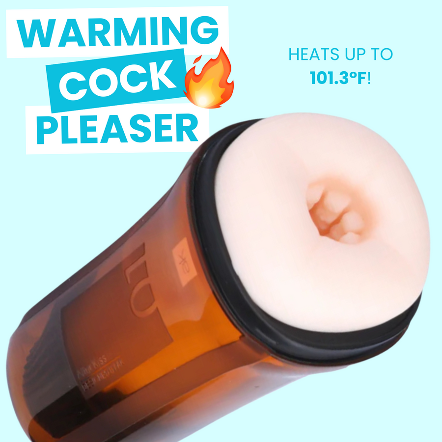 WARMING COCK PLEASER. HEATS UP TO 101.3F!