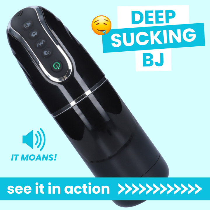 Deep sucking BJ. It moans! See it in action